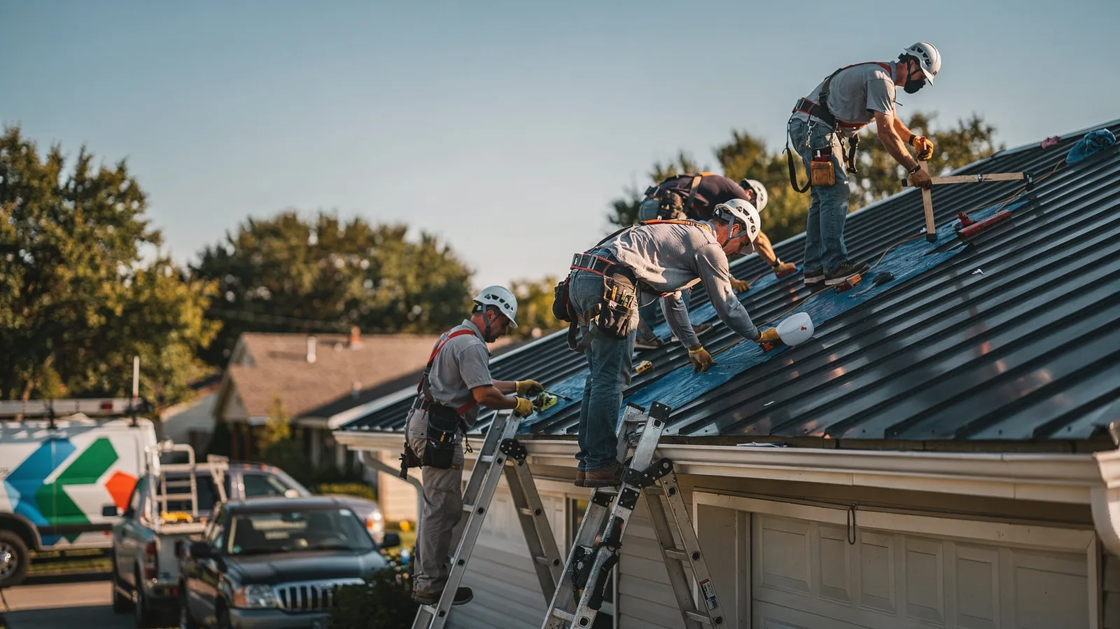 Metal Roof Installation in Sumner, MI near me